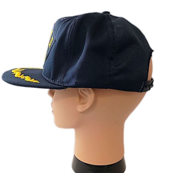 USS Dwight D Eisenhower Snapback Hat CVN 69 US Navy Scrambled Eggs Vintage - Picture 2 of 16